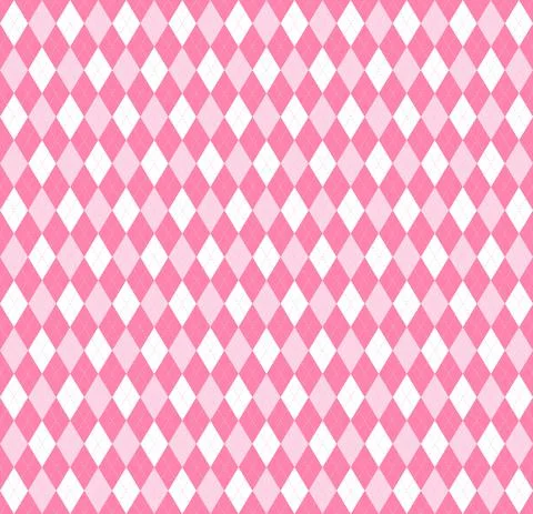 Valentines day Argyle. Pattern Scottish cage イラスト素材