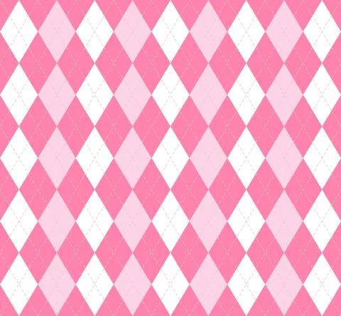 Valentines day Argyle. Pattern Scottish cage 스톡 일러스트