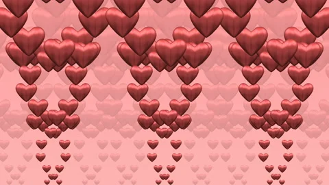 Valentines day background. 3D rendering. Stock Footage 168747374