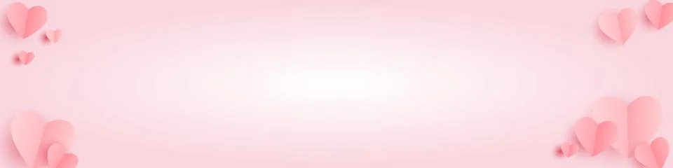 Valentine's Day Background Design. Template  for advertising, web, social med Stock-Illustration