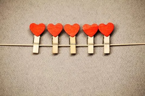 Valentines day background. Empty place for copy space for text Stock Photos