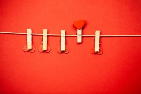 Valentines day background. Empty place for copy space for text Stock Photos