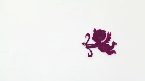 Valentine's day background Video stock 68665870