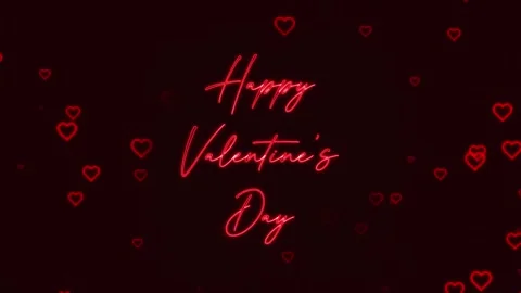 Valentine's Day Background Stock Footage 264485019