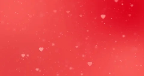 Valentines day background, hearts background, valentine's day motion backgrou Stock Footage 100464545
