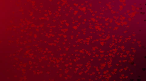Valentine's day background with hearts Stock Footage 34406326