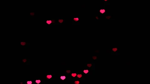 Valentine's day background with hearts Stock Footage 59089480