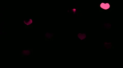 Valentine's day background with hearts Stock Footage 59089505