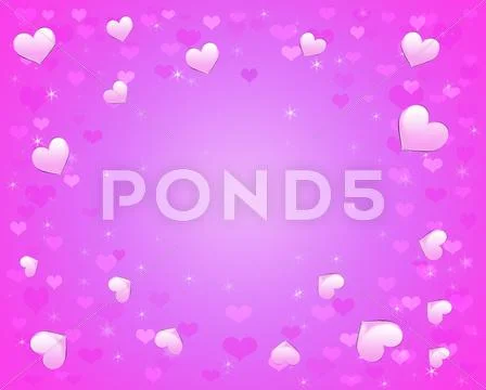 Valentine's day background Stock Illustration