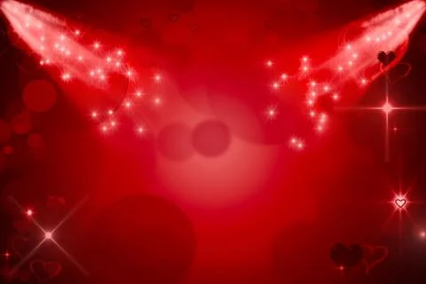 Valentine's day background Stock Illustration
