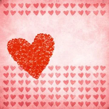 Valentine's day background Stock Illustration