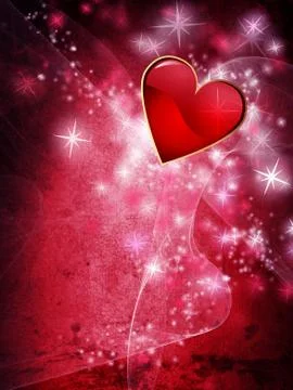 Valentines day background Stock Illustration