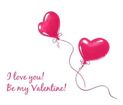 Valentine's day background Stock Illustration