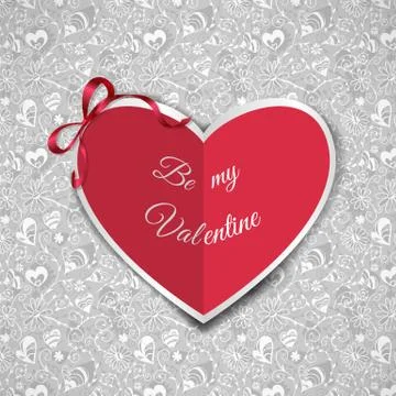Valentine's day background Stock Illustration
