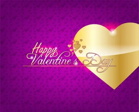 Valentine's day background. Illustrazione stock