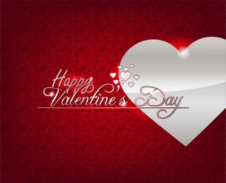 Valentine's day background. Stock Illustration
