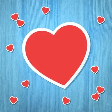 Valentine's Day background Stock Illustration