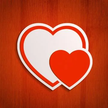 Valentine's Day background Stock Illustration