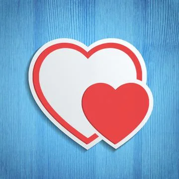 Valentine's Day background Stock Illustration