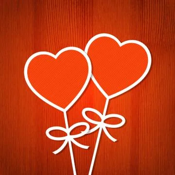 Valentine's Day background Stock Illustration