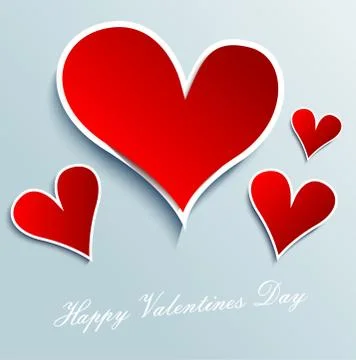 Valentines day background Stock Illustration