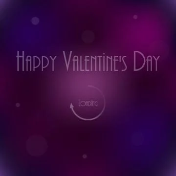 Valentines day background Stock Illustration