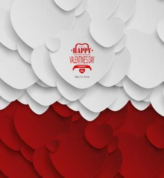 Valentine's Day Background Stock Illustration