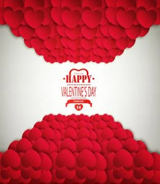 Valentine's Day Background Stock Illustration