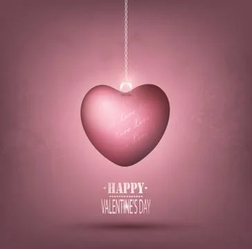 Valentine's Day Background Stock Illustration