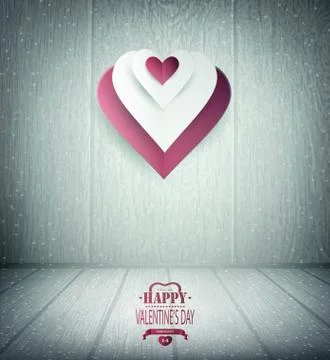 Valentine's Day Background Stock Illustration