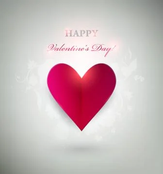 Valentine`s day Background Stock Illustration