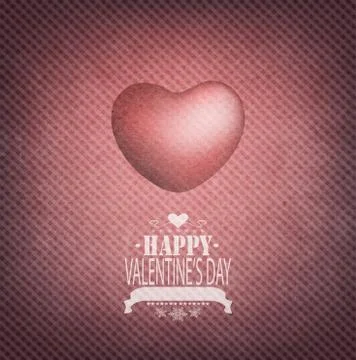 Valentine's Day Background Stock Illustration
