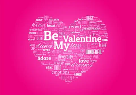 Valentines Day Background Stock Illustration