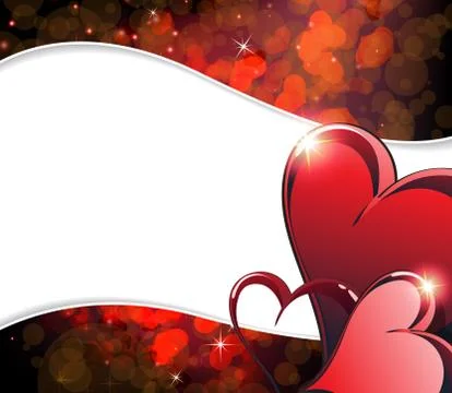 Valentine's Day background Stock Illustration