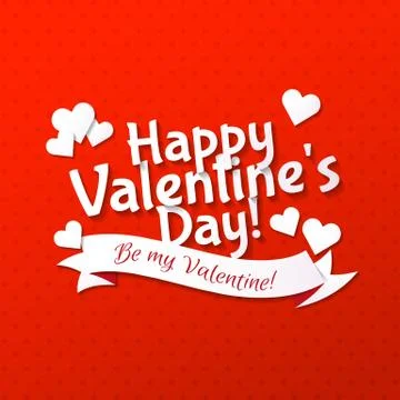 Valentine's Day background Stock Illustration