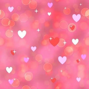 Valentine's day background Stock Illustration