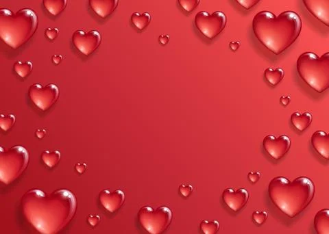 Valentine's day background. Stock Illustration