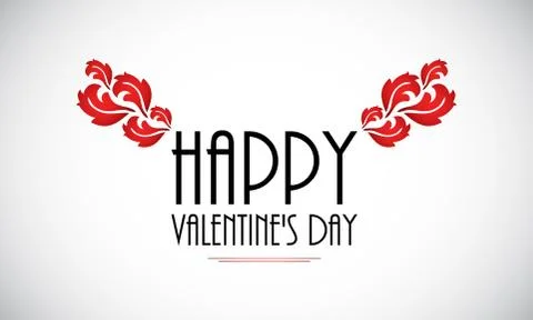 Valentines Day background Stock Illustration