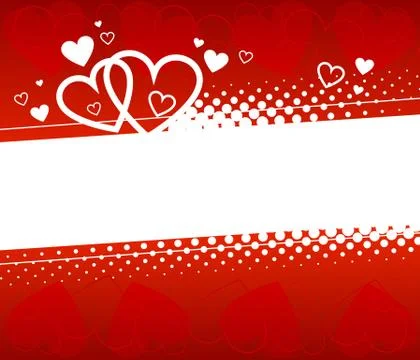 Valentines Day background Stock Illustration