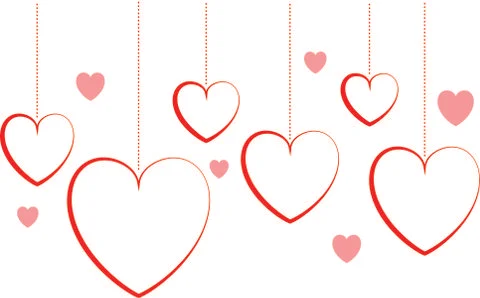 Valentine's day background Stock Illustration