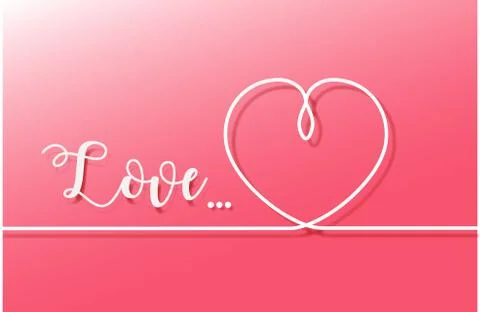 Valentine's day background Stock Illustration
