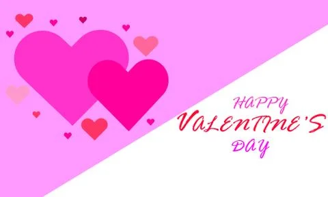 Valentine's day background Stock Illustration