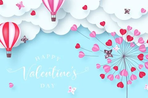 Valentines day background. Stock Illustration