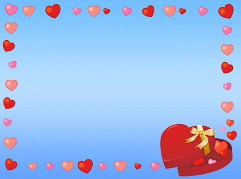 Valentine's Day background Stock Illustration