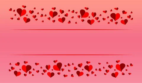 Valentine's Day background Stock Illustration