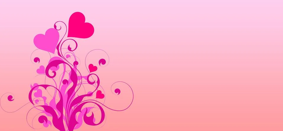 Valentine's Day background Stock Illustration