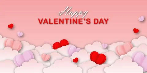 Valentine's Day Background Stock Illustration