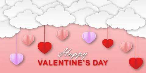 Valentine's Day Background Stock Illustration