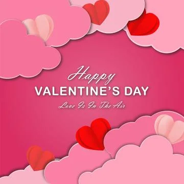 Valentine's Day Background Stock Illustration