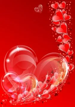 Valentines Day background Stock Illustration